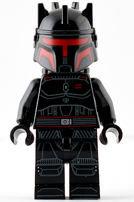 Moff Gideon - Helmet, Jetpack LEGO Minifigure | Star Wars The Mandalorian