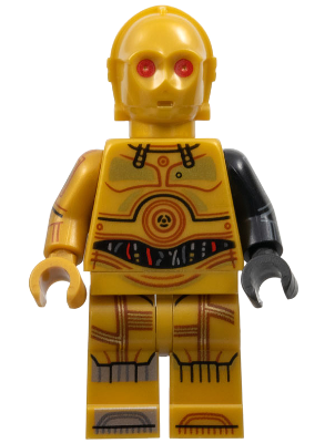 Bounty Hunter C-3PO LEGO Minifigure | Star Wars Rebuild the Galaxy