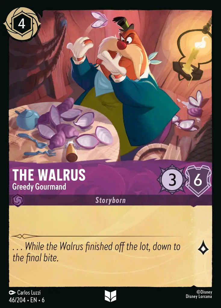 The Walrus - Greedy Gourmand