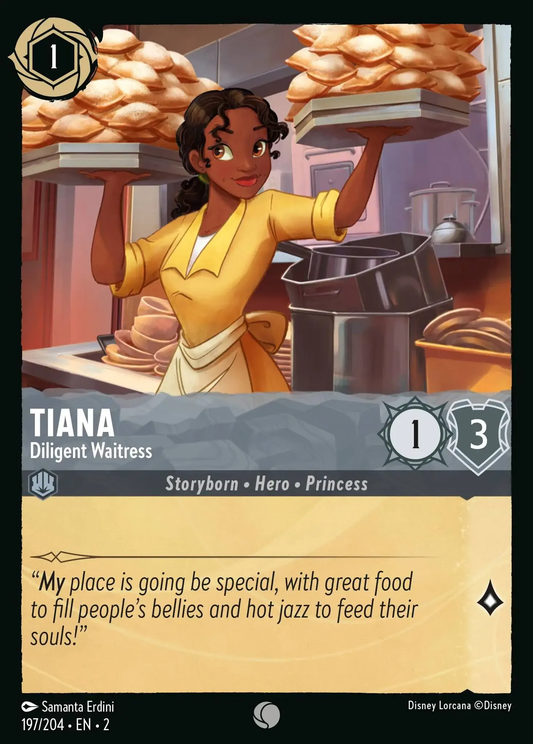 Tiana - Diligent Waitress