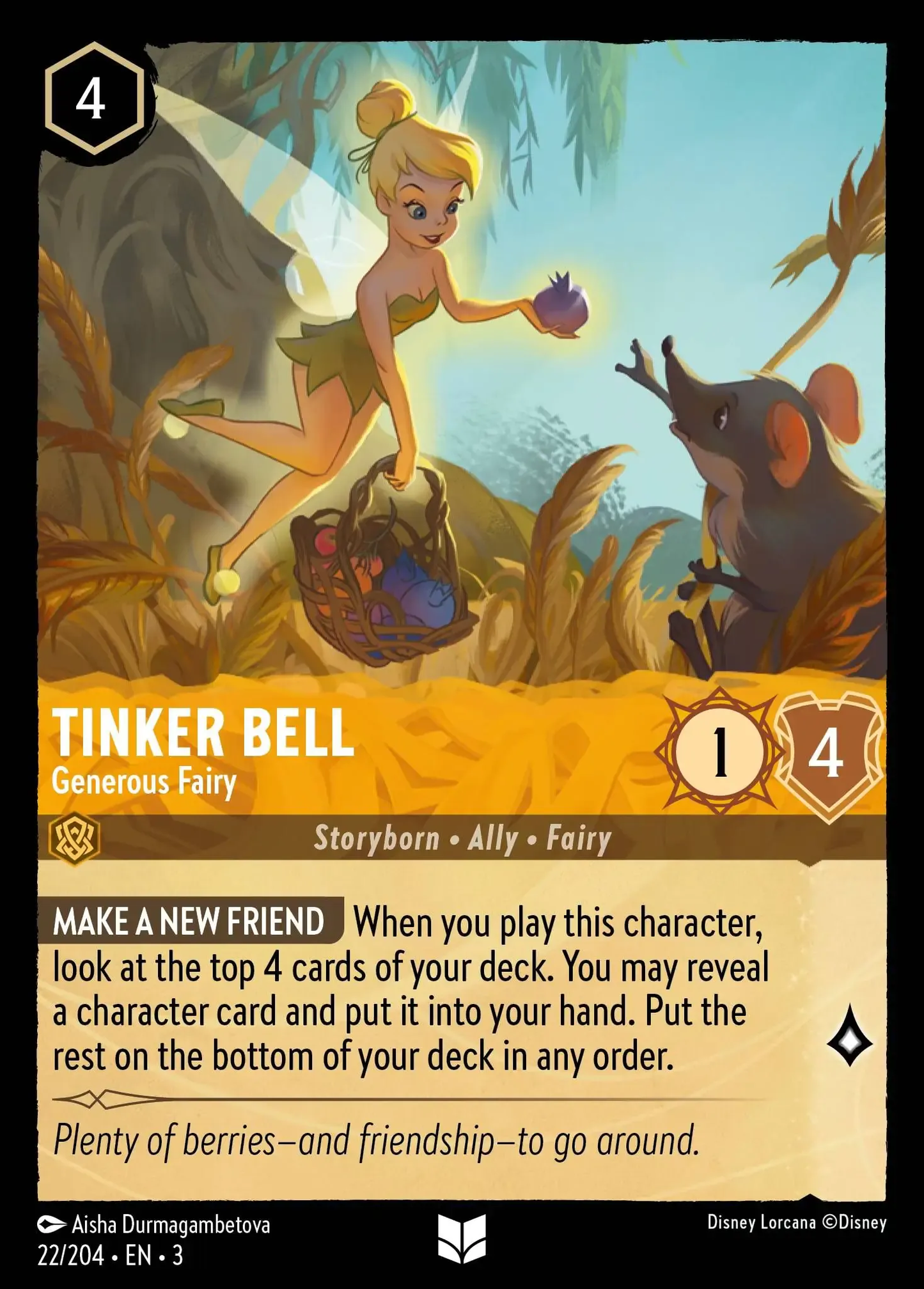 Tinker Bell - Generous Fairy