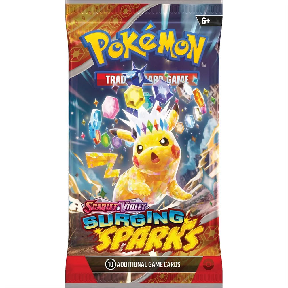 1x Surging Sparks Booster | Pokemon TCG | Booster Pack