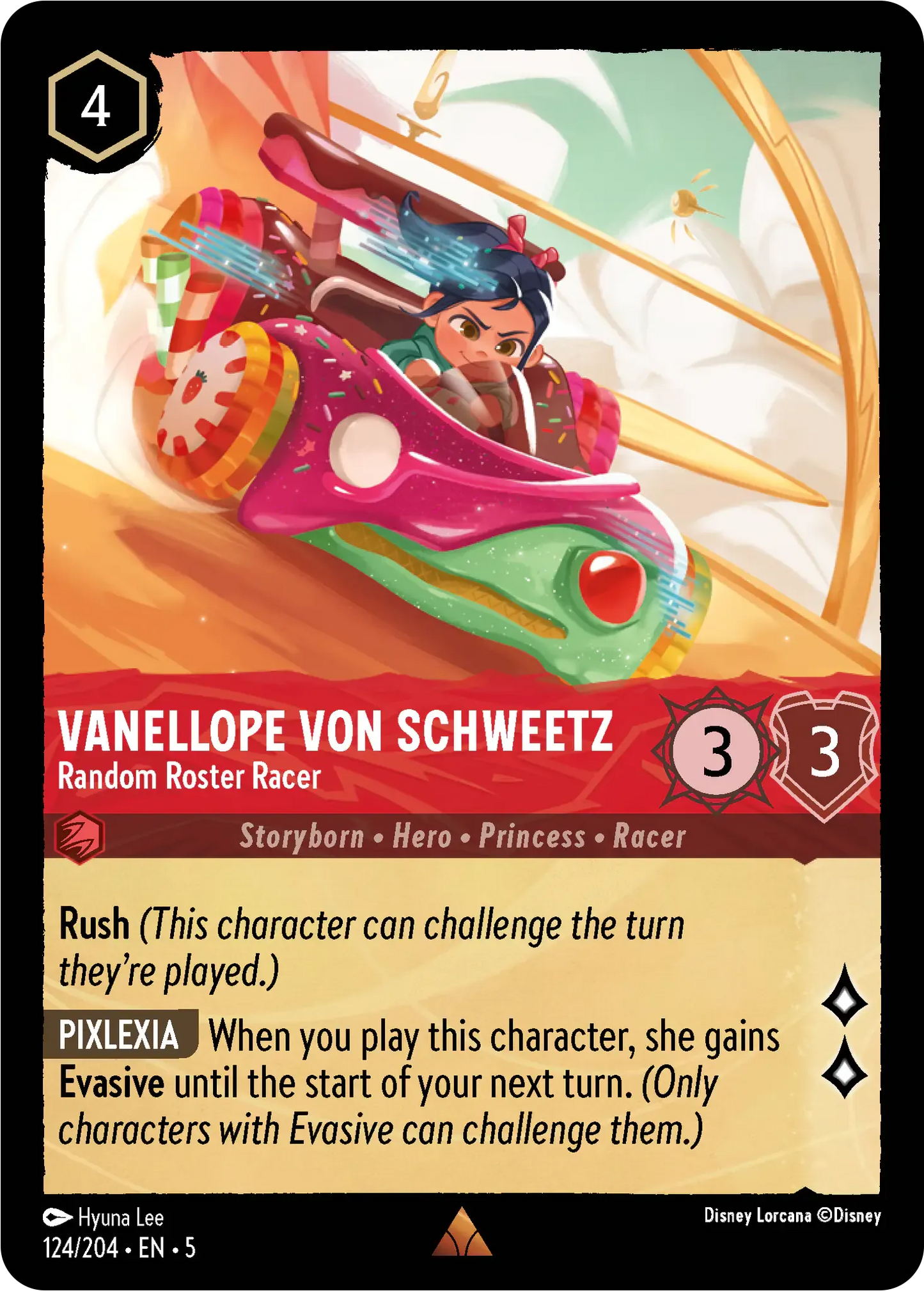 Vannelope Von Schweetz - Random Roster Racer