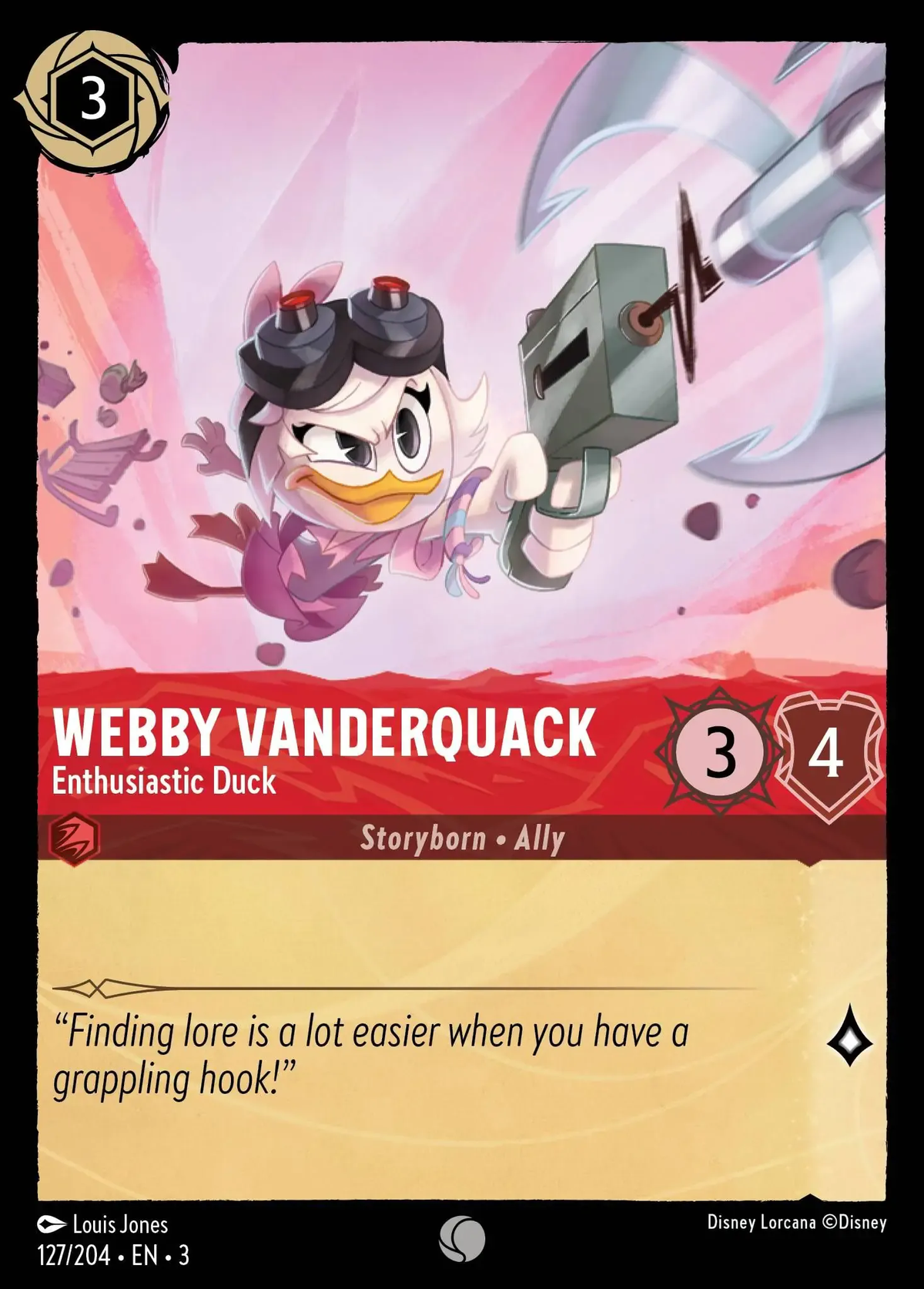 Webby Vanderquack - Enthusiastic Duck