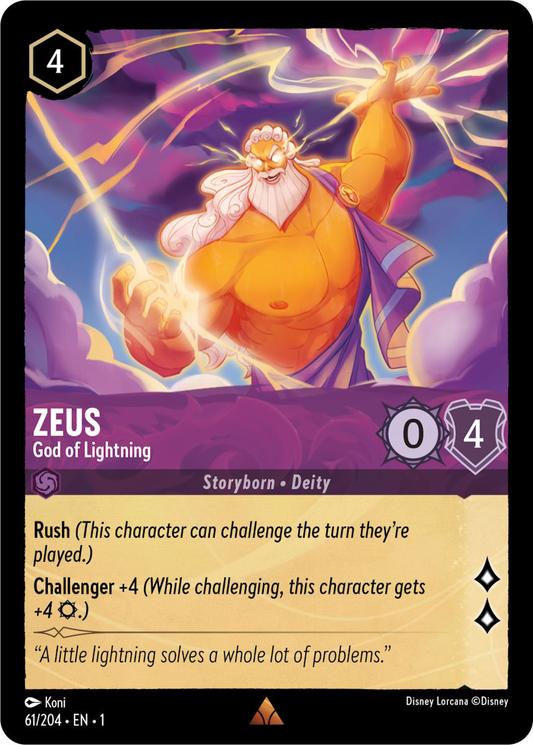 Zeus - God of Lightning