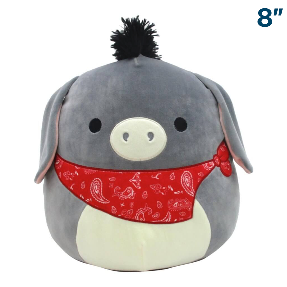 Jason the Donkey ~ 8" inch Squishmallows ~ Farm Squad ~ IN STOCK!