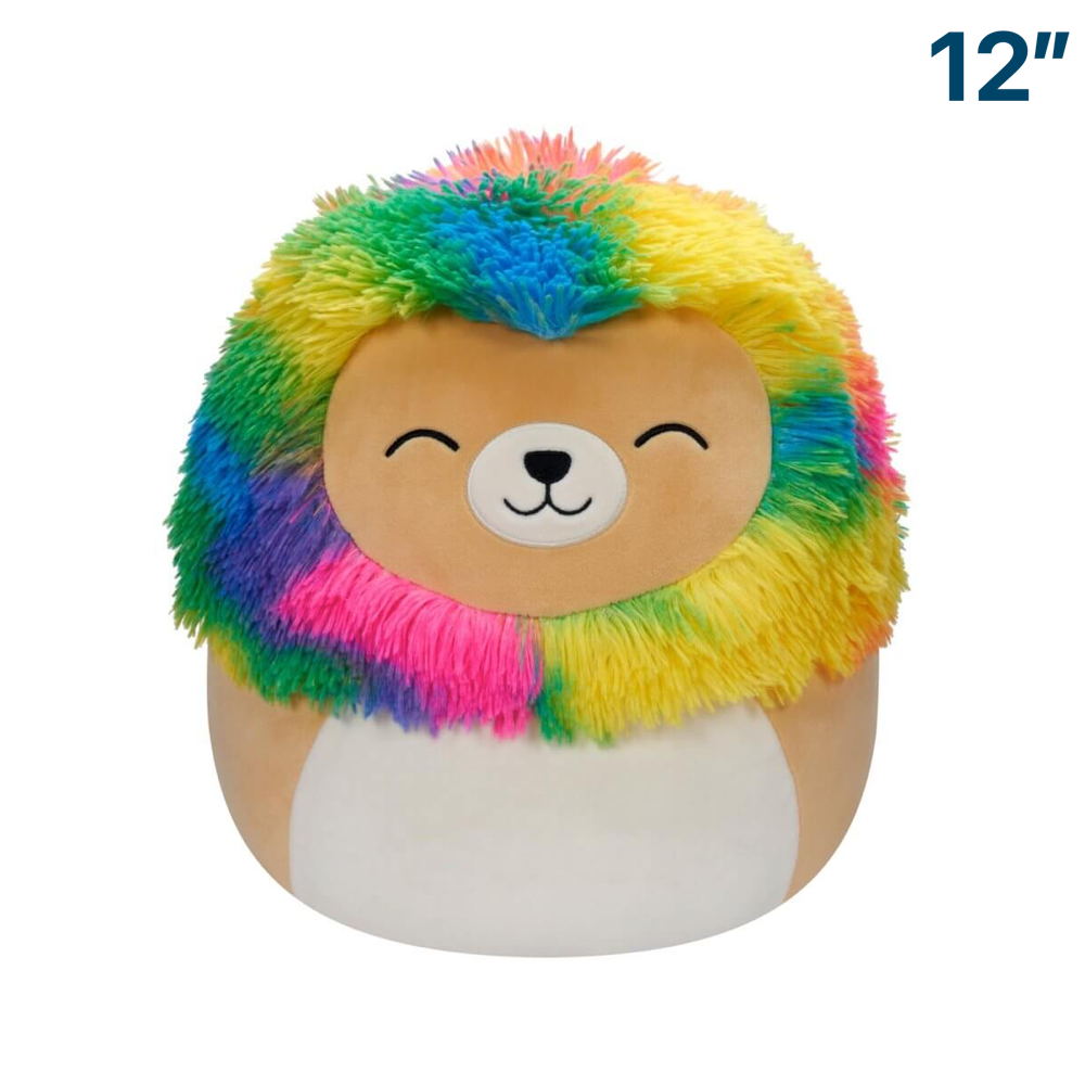 Leonard the Coloured Mane Lion ~ 12" Squishmallow Plush