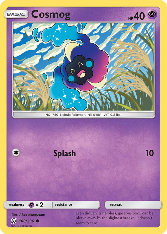 Cosmog 100/236 Common | Unified Minds | Pokemon Card