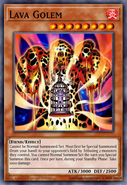 Lava Golem - RA01-EN001 Secret Rare | Yu-Gi-Oh! Card