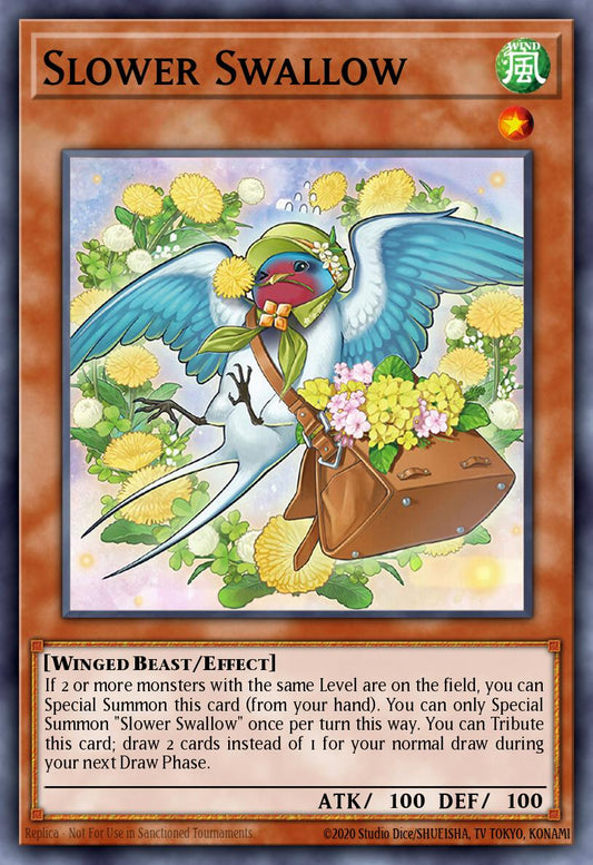 Slower Swallow - MP22-EN137 Super Rare | Yu-Gi-Oh! Card