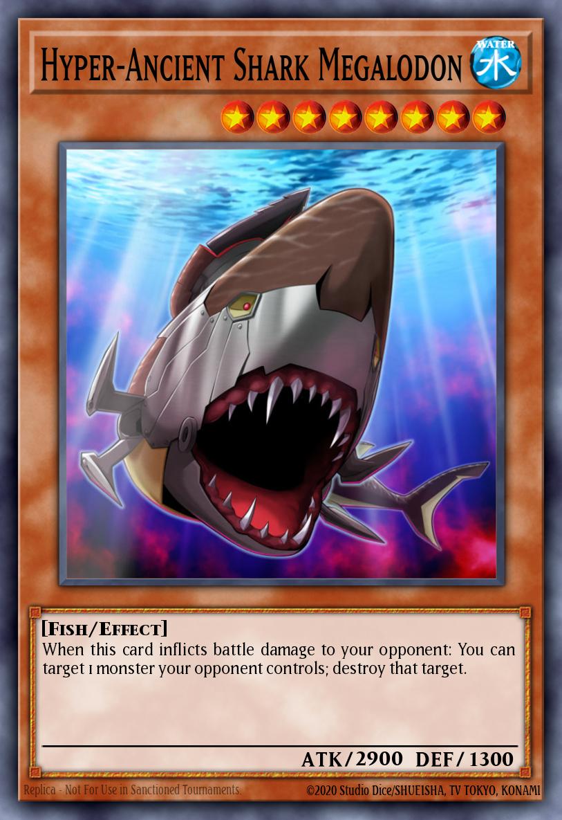 Hyper-Ancient Shark Megalodon - CBLZ-EN012 Rare | Yu-Gi-Oh! Card