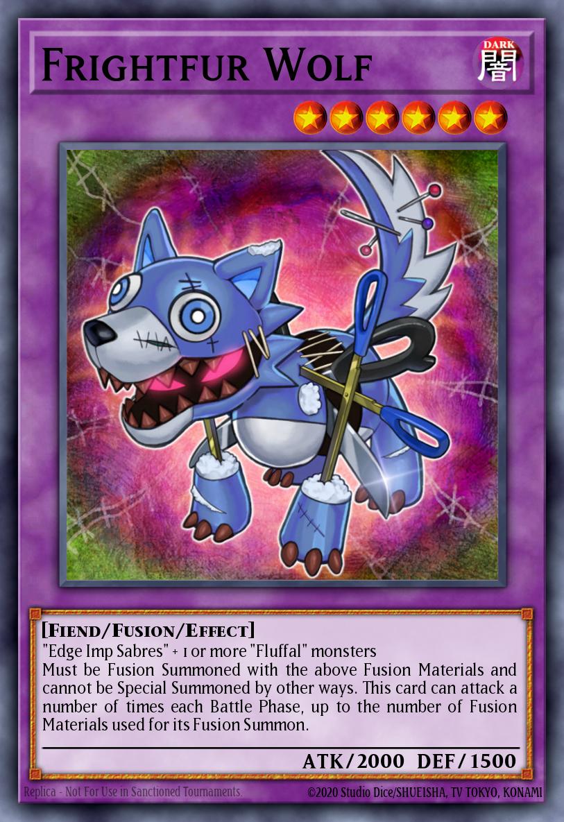 Frightfur Wolf - FUEN-EN021 Super Rare | Yu-Gi-Oh! Card