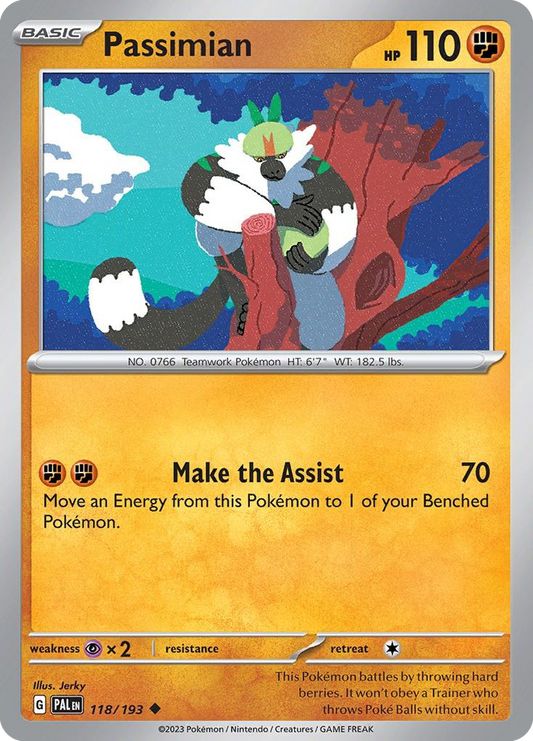 Passimian 118/193 Uncommon | Paldea Evolved | Pokemon Card