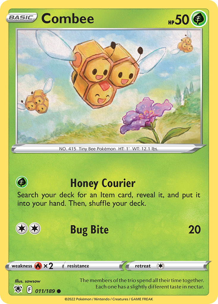 Combee 11/189 Common | Astral Radiance | Pokemon Card