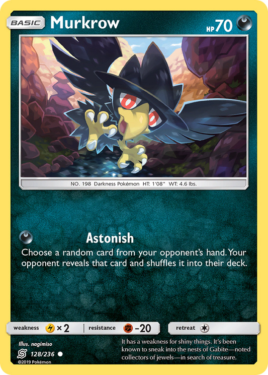 Murkrow 128/236 Common | Unified Minds | Pokemon Card