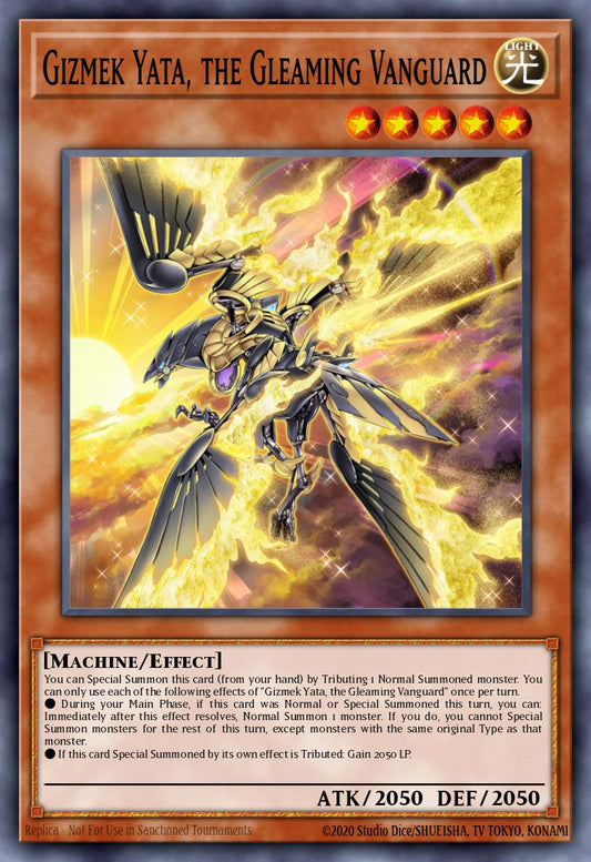 Gizmek Yata, the Gleaming Vanguard - CHIM-EN023 Super Rare | Yu-Gi-Oh! Card