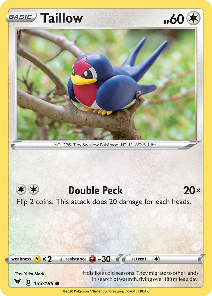 Taillow 133/185 Common | Vivid Voltage | Pokemon Card