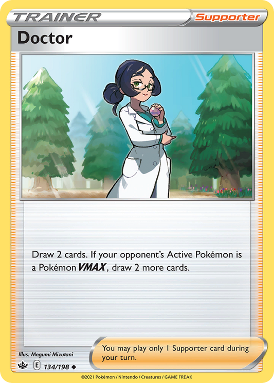 Doctor 134/198 Uncommon | Chilling Reign | Pokemon Card