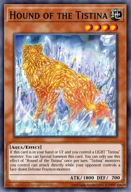 Hound of the Tistina - DUNE-EN087 Super Rare | Yu-Gi-Oh! Card