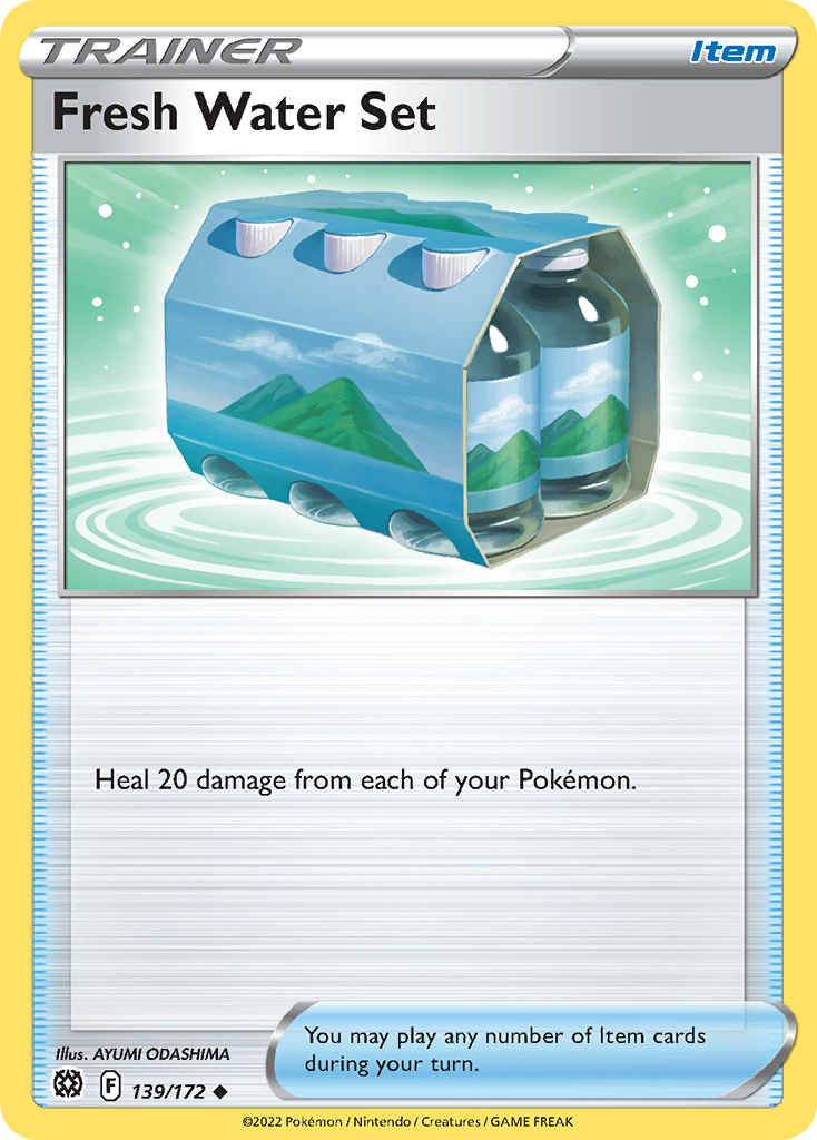 Fresh Water Set 139/172 Uncommon | Brilliant Stars | Pokemon Card