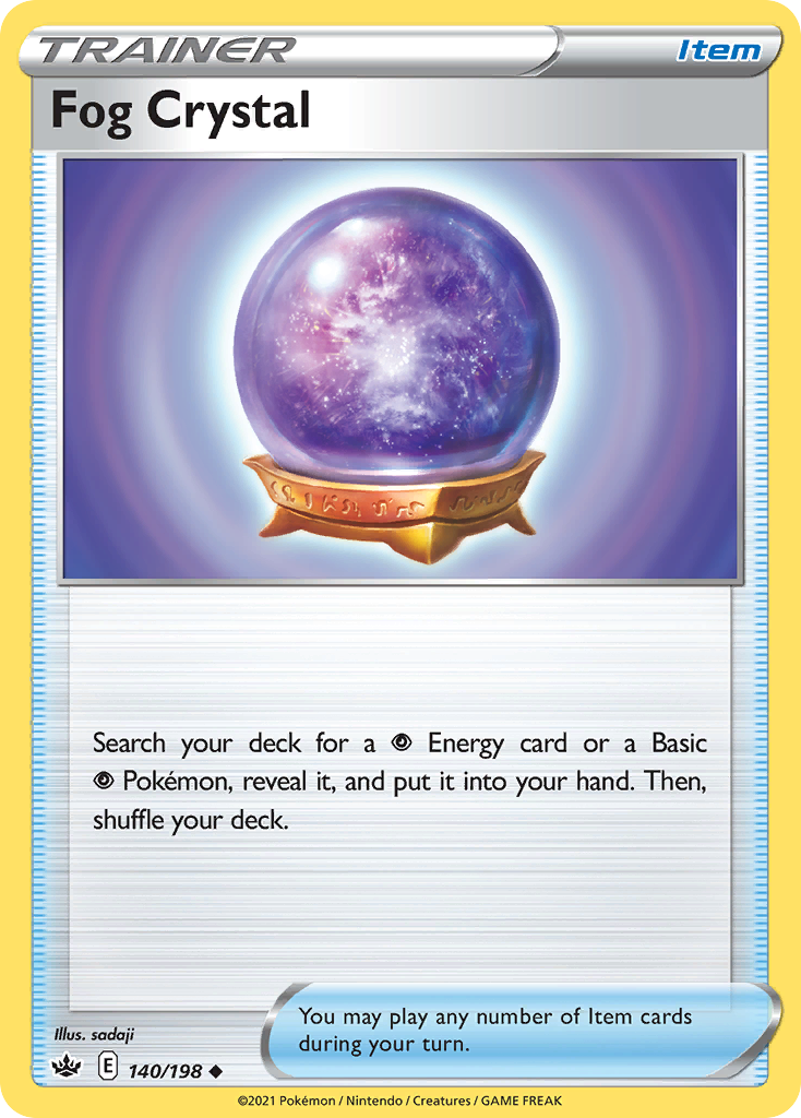 Fog Crystal 140/198 Uncommon | Chilling Reign | Pokemon Card