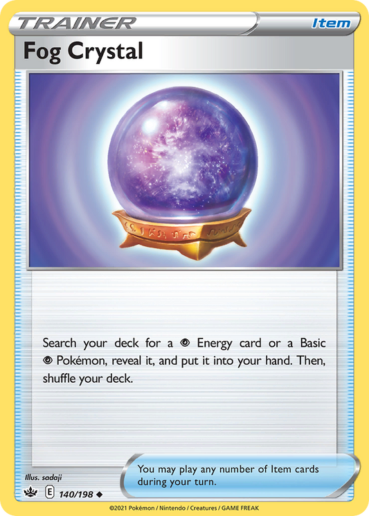 Fog Crystal 140/198 Uncommon | Chilling Reign | Pokemon Card