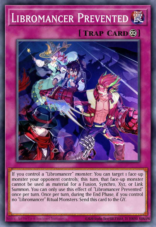 Libromancer Prevented - DIFO-EN091 Super Rare | Yu-Gi-Oh! Card