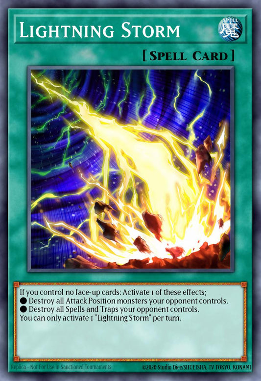 Lightning Storm - RA01-EN061 Collectors Rare | Yu-Gi-Oh! Card