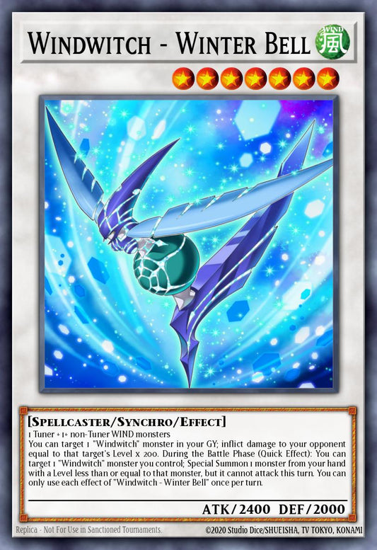 Windwitch  Winter Bell - RATE-EN043 Rare | Yu-Gi-Oh! Card