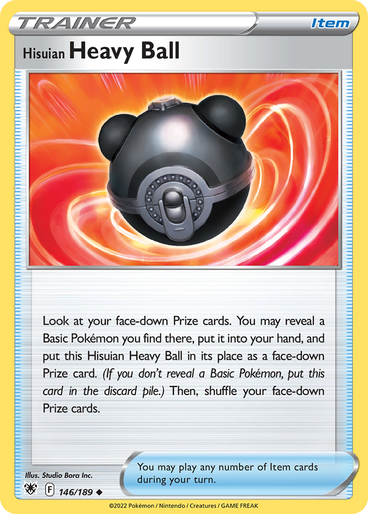 Hisuian Heavy Ball 146/189 Uncommon | Astral Radiance | Pokemon Card