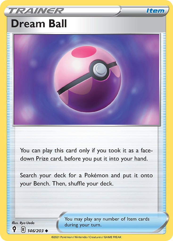 Dream Ball 146/203 Uncommon | Evolving Skies | Pokemon Card