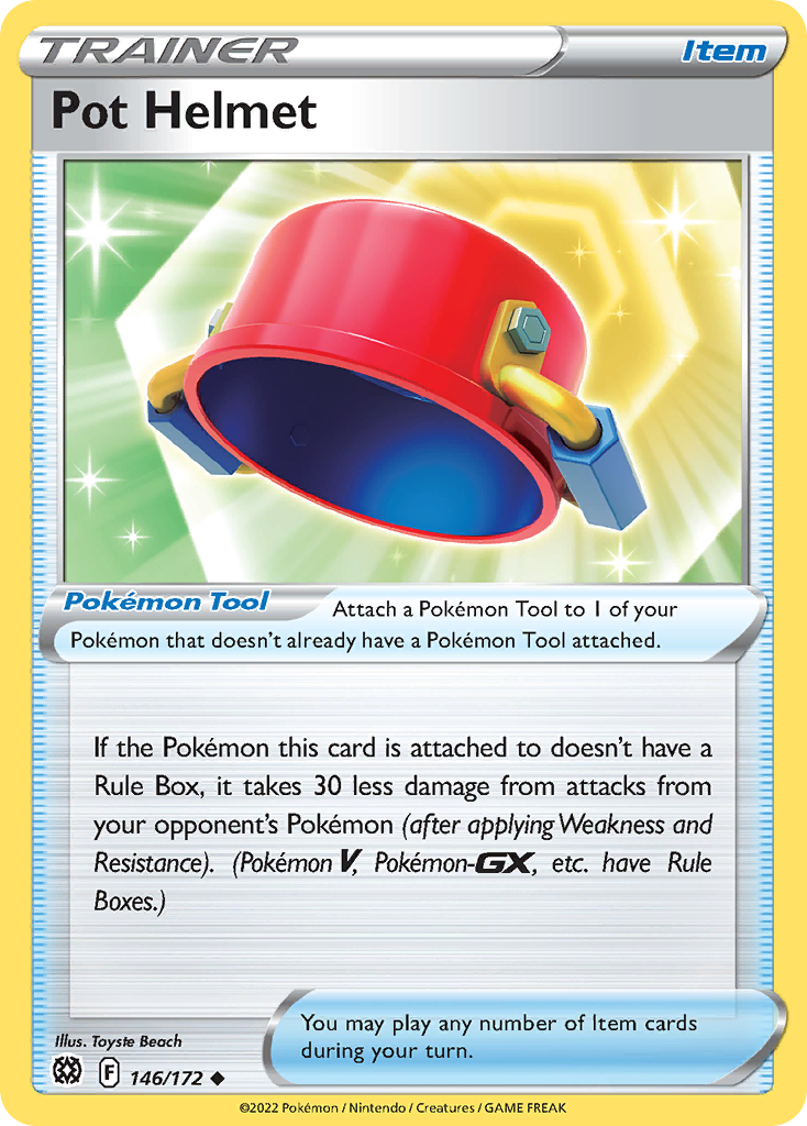 Pot Helmet 146/172 Uncommon | Brilliant Stars | Pokemon Card