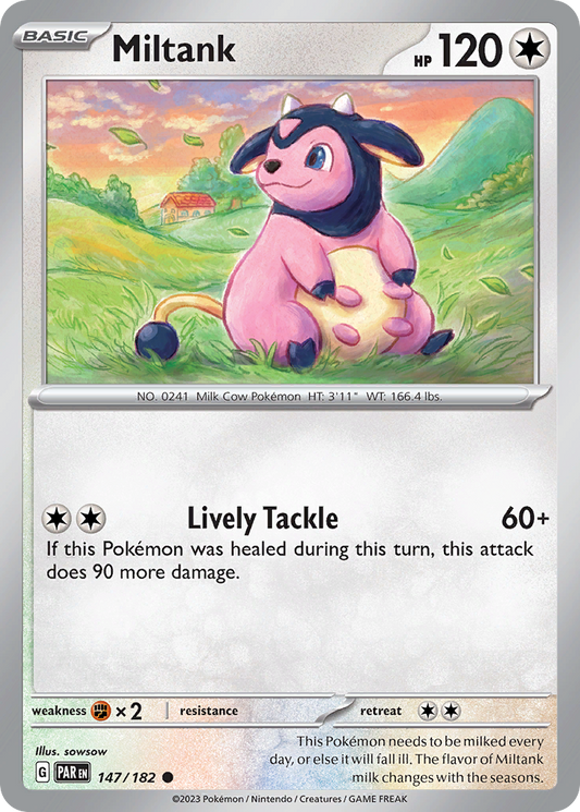 Miltank 147/182 Common | Paradox Rift | Pokemon Card