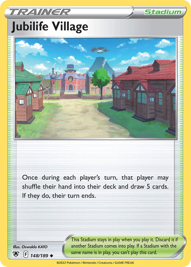 Jubilife Village 148/189 Uncommon | Astral Radiance | Pokemon Card