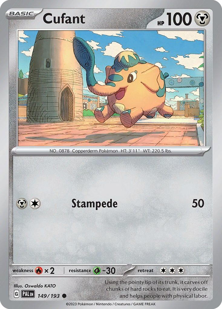 Cufant 149/193 Common | Paldea Evolved | Pokemon Card