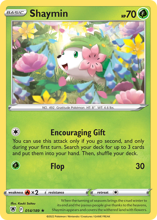 Shaymin 14/189 Rare | Astral Radiance | Pokemon Card