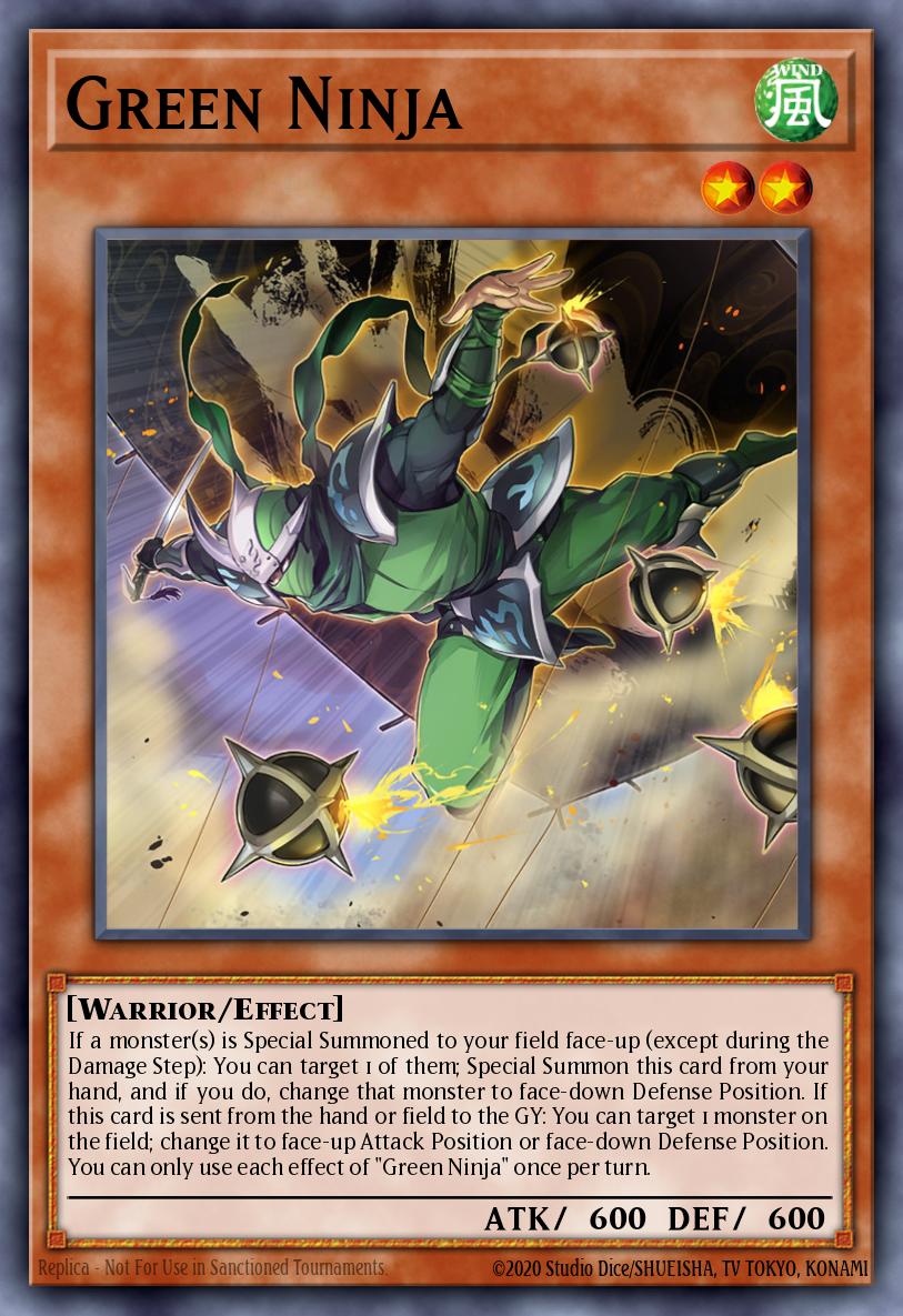 Green Ninja - PHHY-EN098 Super Rare | Yu-Gi-Oh! Card