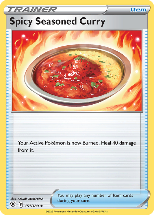 Spicy Seasoned Curry 151/189 Uncommon | Astral Radiance | Pokemon Card