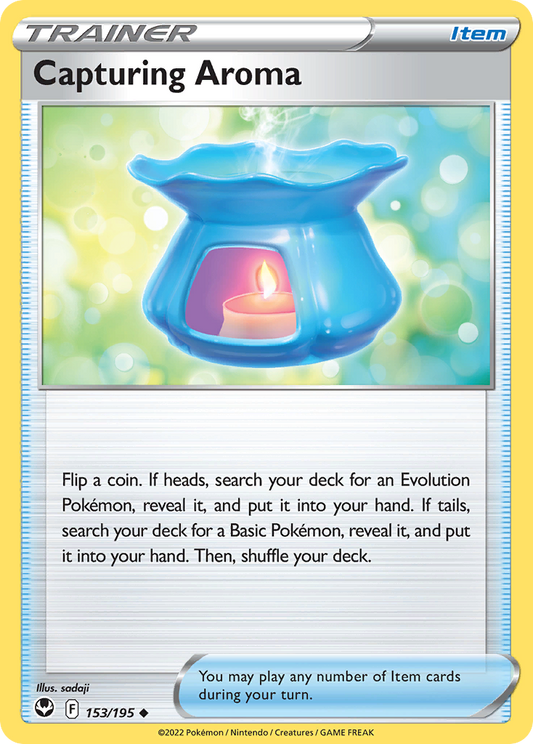 Capturing Aroma 153/195 Uncommon | Silver Tempest | Pokemon Card