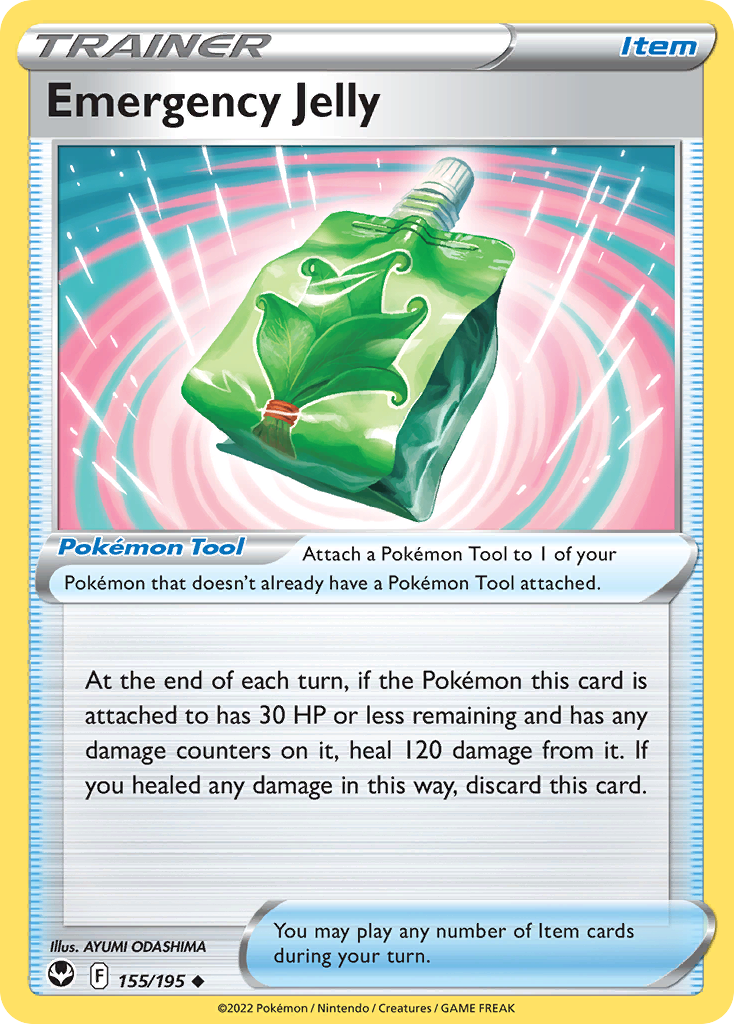 Emergency Jelly 155/195 Uncommon | Silver Tempest | Pokemon Card