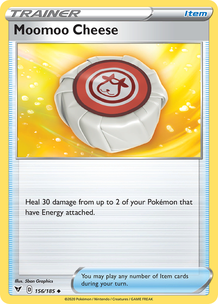 Moomoo Cheese 156/185 Uncommon | Vivid Voltage | Pokemon Card