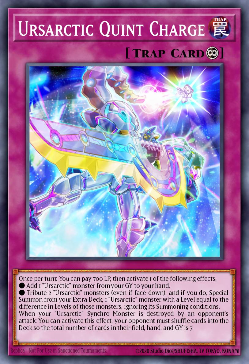 Ursarctic Quint Charge - ANGU-EN039 Rare | Yu-Gi-Oh! Card