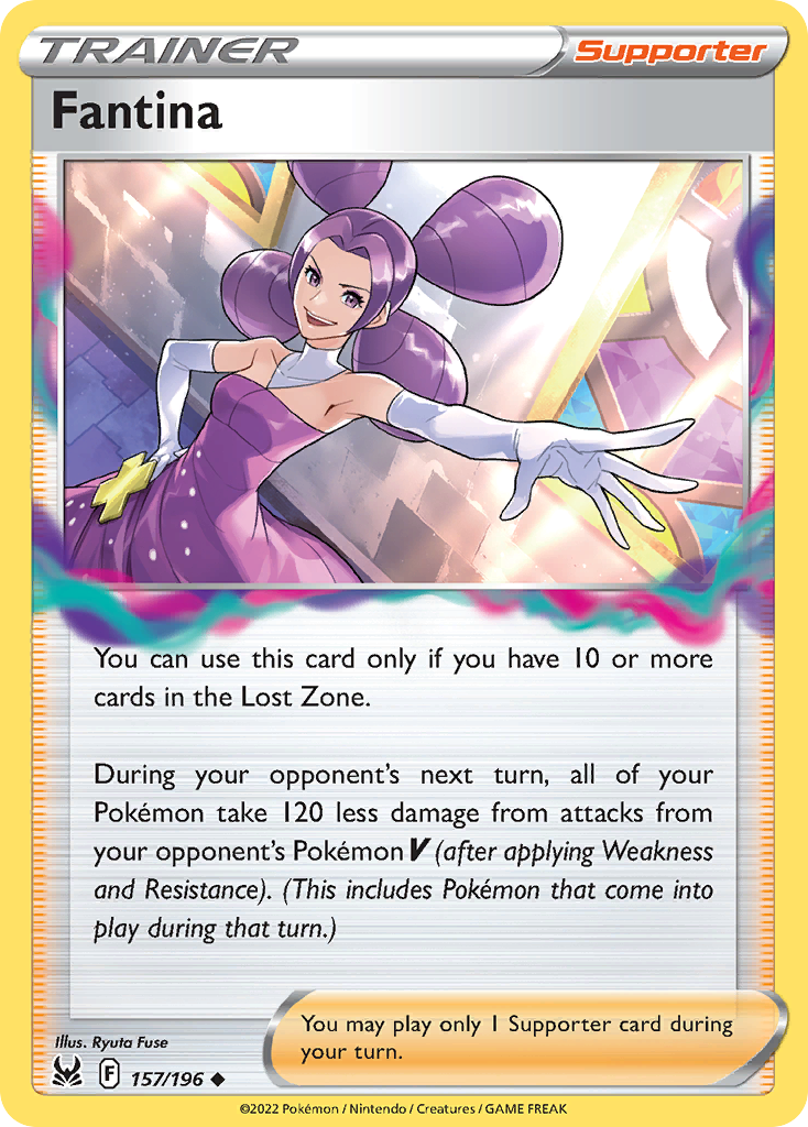 Fantina 157/196 Uncommon | Lost Origin | Pokemon Card