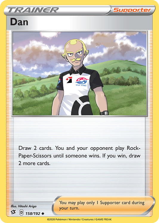 Dan 158/192 Uncommon | Rebel Clash | Pokemon Card