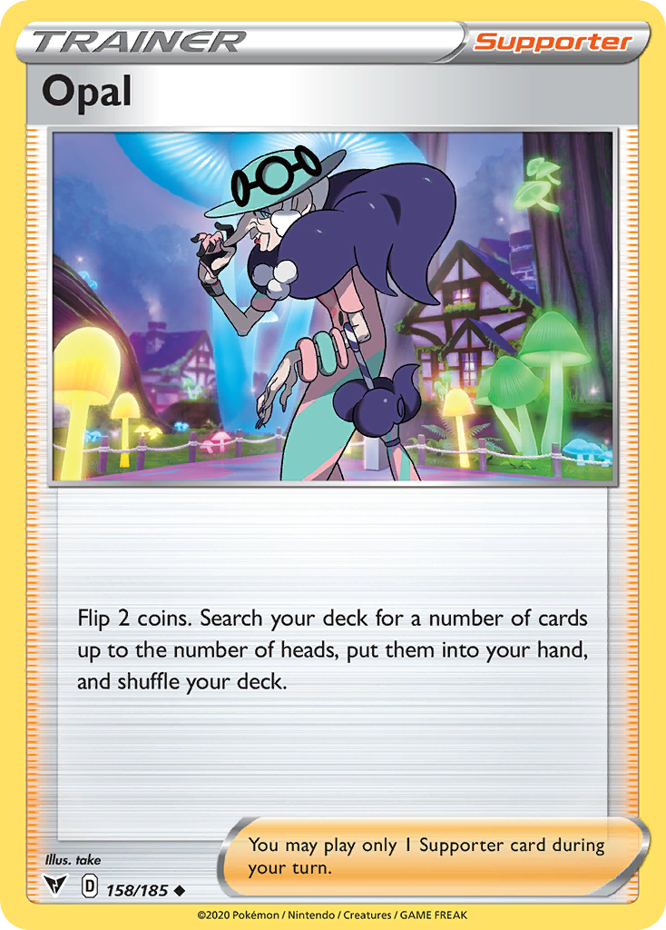 Opal 158/185 Uncommon | Vivid Voltage | Pokemon Card