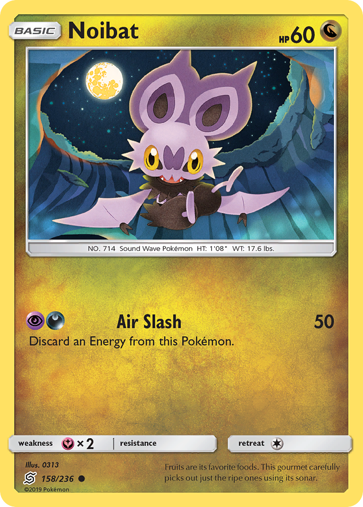 Noibat 158/236 Common | Unified Minds | Pokemon Card