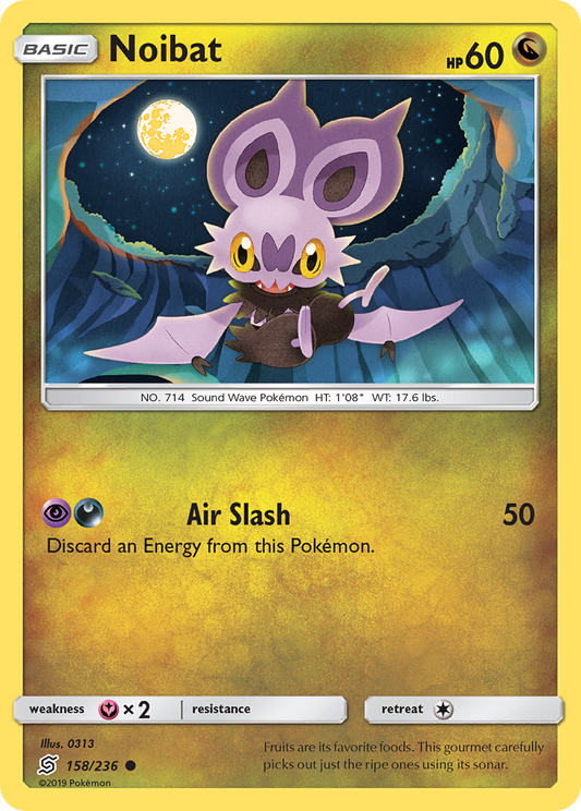 Noibat 158/236 Common | Unified Minds | Pokemon Card