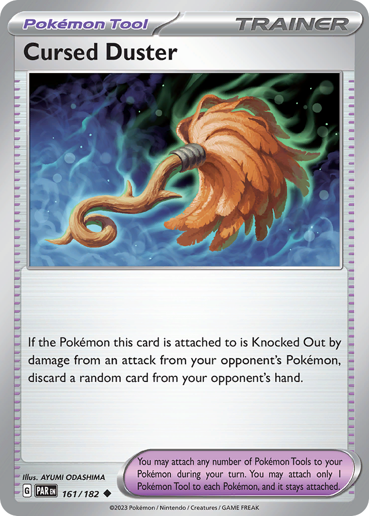 Cursed Duster 161/182 Uncommon | Paradox Rift | Pokemon Card