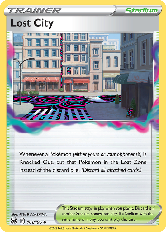 Lost City 161/196 Uncommon | Lost Origin | Pokemon Card