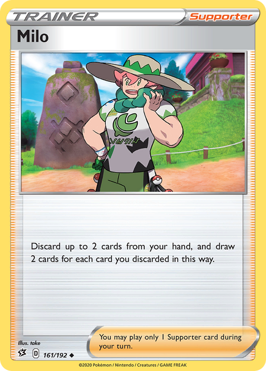 Milo 161/192 Uncommon | Rebel Clash | Pokemon Card